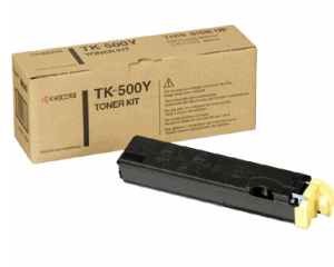 Toneris KYOCERA, TK 500Y, orģinālais Toneris KYOCERA, TK 500Y, orģinālais